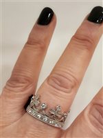 Anello Venerio Donna in Argento Zircone AN-06 - AN-06